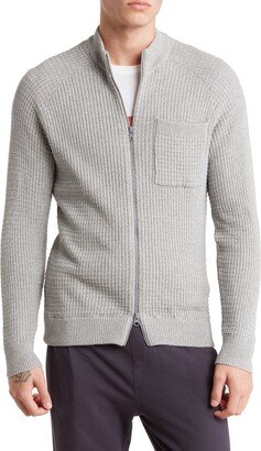 Cotton & Cashmere Zip Pullover