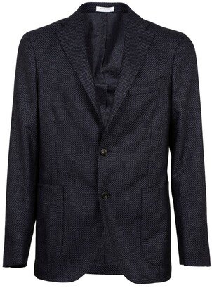 Single-Breasted Tailored Blazer-AZ