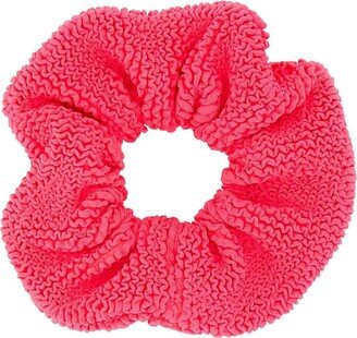 Crinkled-Effect Elastic-Band Scrunchie-AA