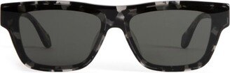 Mohala Eyewear Keahi 65mm Medium Nose Bridge Wide Width Oversize Square Sunglasses