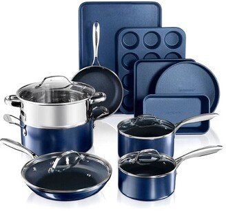 Granitestone 15Pc Cookware And Bakeware Set-AA