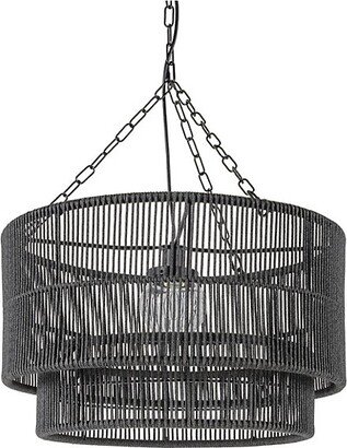 Palecek Tanner Drum Outdoor Pendant Light