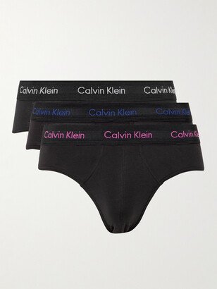 Three-Pack Stretch-Cotton Briefs