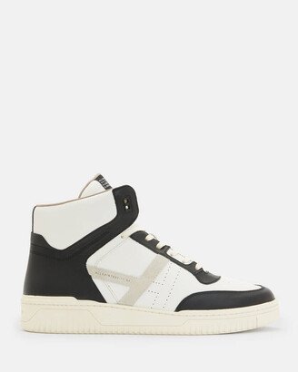 Pro Suede High Top Sneakers - Black/white