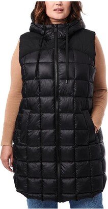 Women's Plus-Size Box Quilt Vest