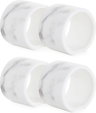 Villa Bianca 4-Piece Napkin Ring Set