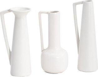 TJMAXX Set Of 3 Ceramic Vases