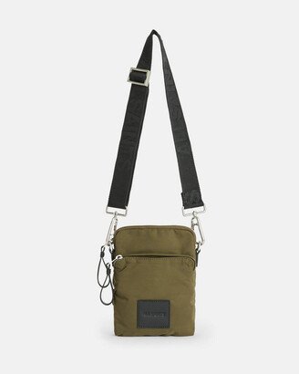 Falcon Recycled Logo Patch Pouch Bag - Tea Leaf Green
