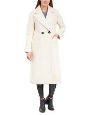 Women's Double-Breasted Bouclé Coat