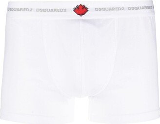 Contrasting Logo-Waistband Boxers-AA