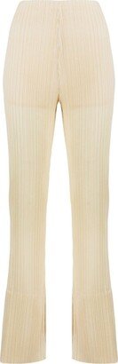 High-Waisted Straight-Leg Trousers-BB