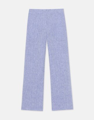 Organic Linen Columbus Cropped Pant