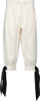 Cropped Pants Cream