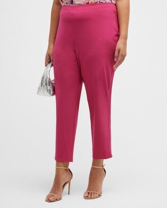 Gabriella Rossetti Angela Slim-Leg Crop Pants