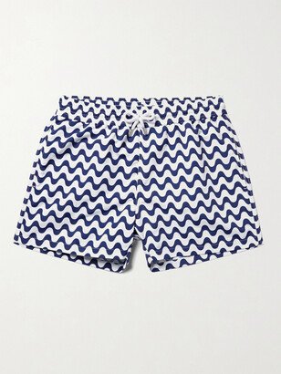 Copacabana Slim-Fit Short-Length Printed Swim Shorts