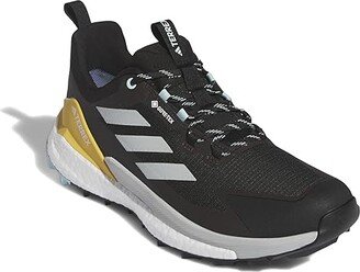 adidas Outdoor Terrex Free Hiker 2 Low GORE-TEX(r) (Core Black/Wonder Silver/Semi Flash Aqua) Men's Shoes