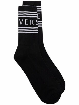 Logo-Print Ankle Socks-AB