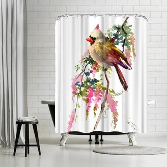 71 x 74 Shower Curtain, Cardinal 2 by Suren Nersisyan