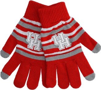 Women's Foco Houston Cougars Stripe Gloves