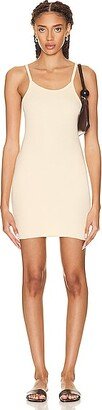 Eterne Tank Mini Dress in Cream