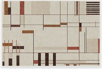 Loretto Ivory & Brown Rug