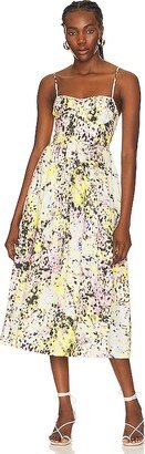 Allegra Print Midi Dress