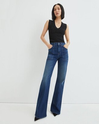 Crosbie Slim Wide-Leg Jeans | Patch Pockets