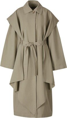 Loose-Fit Trench Coat