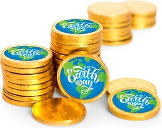 84ct Earth Day Candy Party Favors Chocolate Coins Giveaways (84 Pack) - By Just Candy