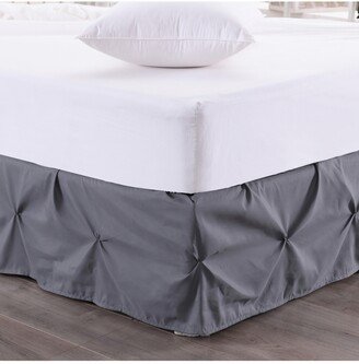 Hudson Pintuck Ruffled King Bedskirt