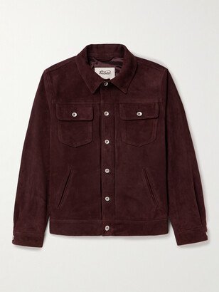 Suede Trucker Jacket-AE