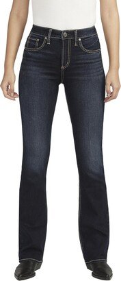 Women's Avery High Rise Curvy Fit Slim Bootcut Jeans