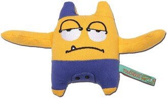 Cartoon Monster Plush Dog Toy - Yellow