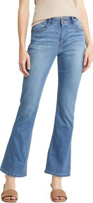 'Ab'Solution High Waist Itty Bitty Bootcut Jeans-AD