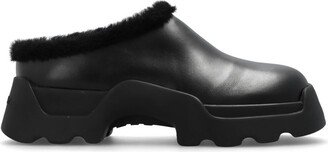 Stomp Shearling Mules