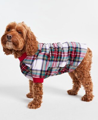 Matching Pet Stewart Plaid Family Pajamas, Created for Macy's