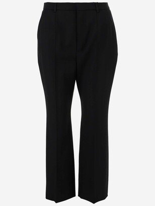 Cropped Flared Pants-AA