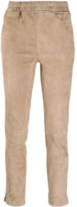 Slim-Fit Pull-On Trousers-AA