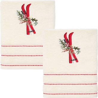 Holiday Countdown Cotton 2 Pack Hand Towel, 16 x 28