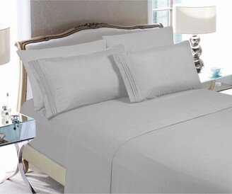 Luxury Soft Solid 4 Pc. Sheet Set, California King