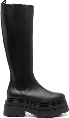 Carter platform knee-high boots