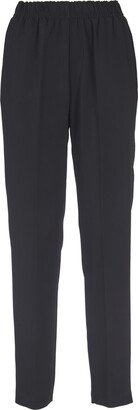 Elastic Waist Plain Track Pants