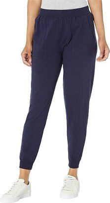 Slub Jersey Pocket Joggers (Rare Navy) Women's Clothing