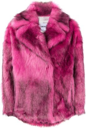 Jakke Rita faux-fur coat