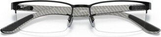 Rectangular Frame Glasses-AC