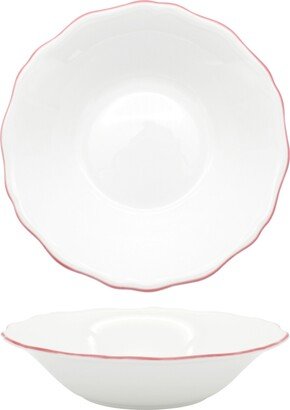 Amelie Roseate Rim Set of 2 Soup/Pasta Bowl