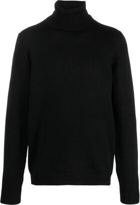 Roll-Neck Merino-Wool Jumper-AE