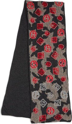 Monogram-Jacquard Scarf