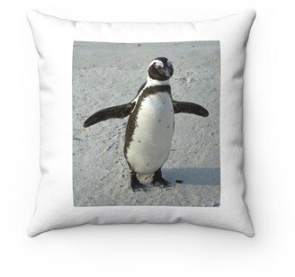 African Penguin Pillow - Throw Custom Cover Gift Idea Room Decor