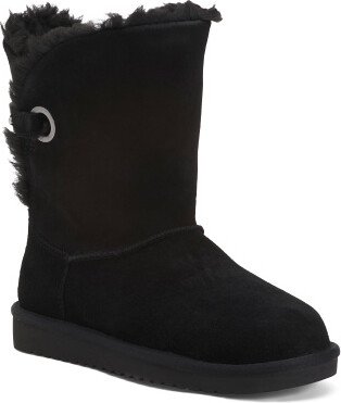 Suede Remley Cozy Buckle Boots for Women